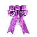 /EA/1 st Glitter Stora Rosetter Rosett Julgran Fest Present Jul Ny
