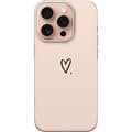 /EA/Apple iPhone 16 Pro Gennemsigtigt Cover Hjerte