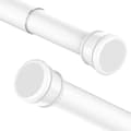 /EA/ 2-pack Utdragbara gardinstänger utan borrning Teleskopisk duschdraperistång Justerbar duschstång för badrum, sovrum