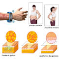 Miniatyrbild 5 av 7: Handledsband, Lympunclog Titanium Handledsband, Lympunclog Titanium Unclog Handledsband, JOSFIT Justerbart Armband för Män och Kvinnor White