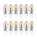 Tomshine G4 LED-lampor 12-pack Varmvit