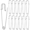 /EA/30-pack 7,5 cm Säkerhetsnålar - för Kläder, Läder, Canvas, Filt