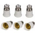 /EA/ Set med 6 B22 till E27 lamphållaruttag - LED-lampadaptrar