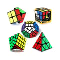 /EA/Speed Cube Sett [5-pakning] (Svart)