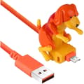 /EA/Vildfaren Hund Ladekabel, Egnet USB Kæledyr Børn Legetøj Gave, US