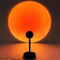/EA/Sunset Lamp, Sunset Projection Lamp med Sunset Aura, USB-lampa, Romantisk Sunset för Bröllopsfödelsedagsfest Vardagsrum Sovrum