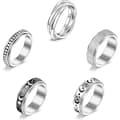 Angstring for kvinner - Spinnerring for angstlindring - Stressring - Anti-angstringer for kvinner
