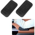 /EA/2 st Bil Armstöd Kudde Bekväm Memory Foam Pad Bildörr Armstödsskydd Biltillbehör