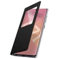 /EA/Clear View-cover til Galaxy A71 Ultratynd - Sort