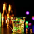 Miniatyrbild 1 av 2: /EA/Handtag Diamant Cup Flash, LED-blixtljuskopp, LED-vatteninduktionskopp