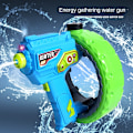 Miniatyrbild 6 av 6: Elektrisk vattenpistol för vuxna och barn - Fjärrkontroll automatisk vattenpistol - Perfekt för sommarens poolpartyn - Cool hajdesign - Perfekt sommarpresent J