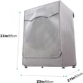 /EA/60 x 53 x 85 cm, Silver Vattentätt Tvättmaskinskydd för Hemmet - Sol