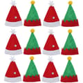 /EA/10 stk. Mini Julegodter Hue Jule Cupcake Topper