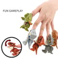 /EA/10 Fingerbitande Dinosaurieägg T-rex Rörlig Led Simulerings Di