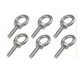 /EA/##/M8 Ögonbultar, 6-pack Trådlängd 30mm Nylon Låsmutter och Lås##/