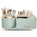 Makeup Storage, 360° Rotating Multifunctional Cosmetic Storage, Beauty Organizer for Vanity Table