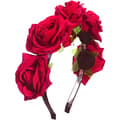 /EA/Bryllup Brudepike Brud Blomst Rose Tiara for Barn a