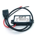 /EA/DC-DC-omvandlarmodul 12V till 5V USB-utgång Strömadapter 3A 15W-max