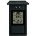 /EA/Växthustermometer, vattentät mini digital växthustermometermonitor 0,1°C Upplösning, -20 till 50°C Temperatur