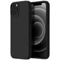 /EA/iPhone 12 Pro Max Matt Svart Skal - Extra Kameraskydd iPhone 12 Pro Max