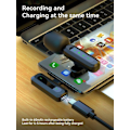 Miniatyrbild 4 av 6: Microfon trådlös, TOPESCT för iPhone/Android-telefon/ Laptop, USB C för videoinspelning, Vlogging, TikTok
