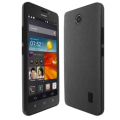 Miniatyrbillede 4 af 4: Huawei Y635 dedikeret folio sort etui med vinduer i læderlook med synlige stikninger af PH26®