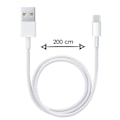 Pikkukuva 3 / 5: USB Type C -kaapeli TCL 50 NXTPAPER 5G:lle - Pikalataus/synkronointitiedonsiirto - 2 metrin kaapeli