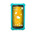 Miniatyrbillede 2 af 4: ZTE Blade S6 Lux Bagcover i lyseblå kunstlæder med silikonegel kant, stødabsorberende by PH26®