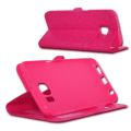 Miniatyrbild 2 av 4: Etui Housse Coque Folio - PH26® - LOGICOM L-EMENT 350 - Konstläder - Rosa - Flexibel Rosa