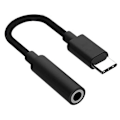 Pikkukuva 1 / 4: USB Type-C – 3,5 mm:n liitinsovitinkaapeli Oppo A40m Plug and Play -kaapelille kuulokkeille, autoradiolle…