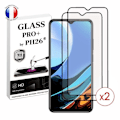 Miniatyrbillede 1 af 4: Pakke 2 FULD beskyttelsesfilm til Xiaomi Redmi 9T i ultra-resistent hærdet glas (maksimal hårdhed) Vit