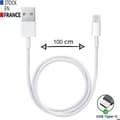 Miniatyrbild 2 av 5: USB Type C-kabel - PH26 - Doogee V Max Pro - Laddning/Synkronisering - 1 Meter - Vit