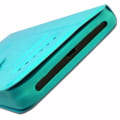 Miniatyrbild 4 av 4: Super Pack Cover för Oppo Reno2 F Extra Slim 2 Windows eco-läder + High Transparency Tempered Glass TURQUOISE BLUE