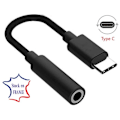 Pikkukuva 2 / 4: USB Type-C – 3,5 mm:n liitinsovitinkaapeli Infinix Hot 50 5G:lle Plug and Play -kaapeli kuulokkeille, autoradiolle…