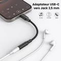 Miniatyrbillede 6 af 6: PH26® Audioadapter Kompatibel med REDMI Note 8 USB-C til 3,5 mm Jackstik, Type-C til Jackstik Adapter