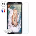 Miniatyrbild 2 av 4: Super Pack Shockproof Blue Bumper Case för Blackview Bv5500 pro med 1 MAXIMAL hårdhet skyddande härdat glas