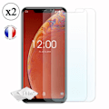 Pikkukuva 2 / 4: Super Pack for Oukitel C13 pro Nahkatyylinen takakotelo iskunkestävällä silikonigeelillä + 2 näytönsuojakalvoa
