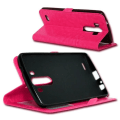 Miniatyrbillede 2 af 4: Etui Housse Coque Folio - PH26® - LG G3 S/ G3 MINI - Simili læder - Magnetisk - Blød Rosa