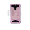 Miniatyrbillede 3 af 4: Doogee BL5000 Bagside i kunstlæder rosa med silikonegelkant, stødabsorberende by PH26®