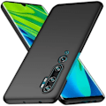 Pikkukuva 1 / 4: Xiaomi Mi Note 10 -kotelo - Xiaomi Mi Note 10 Pro, musta erittäin ohut suojakotelo Kovakantinen suojakuori Xiaomi Mi Note -puhelimelle Svart