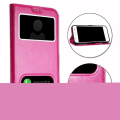 Miniatyrbild 1 av 4: Telefontäckning - PH26® - iPhone 4G - Rosa konstläder - Magnetstängning - Snygg design Rosa