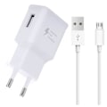 Miniatyrbillede 1 af 4: Opladerpakke + kabel til HOTWAV W10 Hurtigoplader Ultra-kraftig og hurtig NY GENERATION 3A med USB-Type C-KABEL Vit