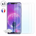 Pikkukuva 2 / 4: Super Pack for Oukitel C12 Nahkatyylinen takakotelo iskunkestävällä silikonigeelillä + 3 lasista näytönsuojaa