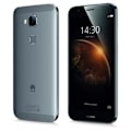 Miniatyrbillede 4 af 4: Huawei G740 dedikeret folio cover i sort læderlook med synlige sømme af PH26®