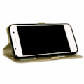 Miniatyrbillede 2 af 4: Coque Ekstra Slim - GULD - Samsung Galaxy A2 core - Syntetisk læder - Magnetisk - Fleksibel Guld