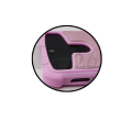 Pikkukuva 4 / 4: Samsung Galaxy Grand Lite I9060 Pinkki nahkatyylinen takakansi iskunkestävällä PH26® silikonigeelillä.