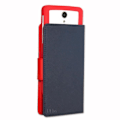 Miniatyrbillede 4 af 4: Archos 55 Diamond Selfie Lite marineblå tekstureret læder foliocover med kortholder fra PH26®