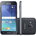 Pikkukuva 4 / 4: Housse Folio - PH26® - Samsung Galaxy J2 J200 - Tekonahkaa - Musta - Magneettinen Svart