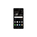 Miniatyrbillede 4 af 4: Huawei P9 Dedikeret folio sort læderetui med synlige stikninger by PH26®