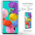 Pikkukuva 3 / 4: Kotelo Samsung Galaxy A31:lle,【2019 päivitetty versio】 360 astetta läpinäkyvä TPU-kotelo Pehmeä silikoni edessä ja takana kova PC